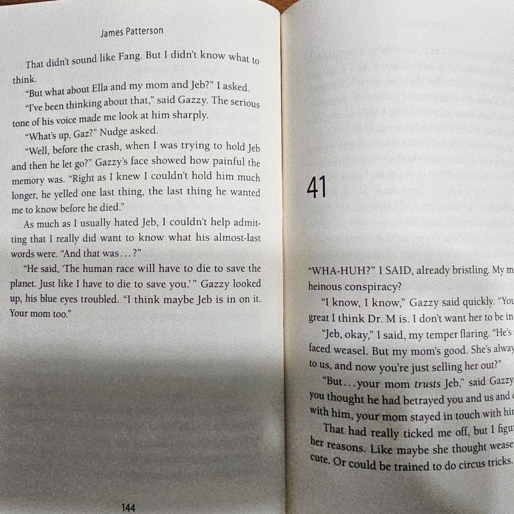 "MAXIMUM RIDE-SCHOOLS OUT" J PATTERSON - Picture 5 of 6